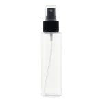 Atomizer 100 ml Butelka PET atomizer czarny ryflowany 24/410