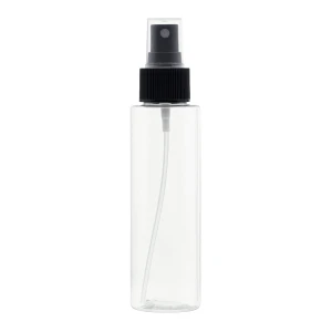 Atomizer 100 ml Butelka PET atomizer czarny ryflowany 24/410