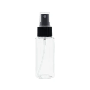 Atomizer 50 ml Butelka PET atomizer czarny ryflowany 24/410