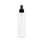 Atomizer 200 ml Butelka PET atomizer czarny ryflowany 24/410