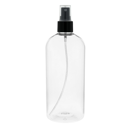 Atomizer 500 ml Butelka PET atomizer czarny gładki 24/410