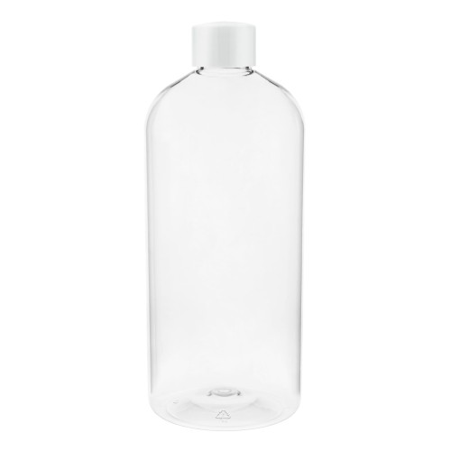 Butelka PET 500 ml z nakrętką plastikową białą 24/410