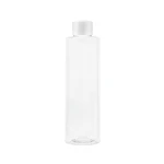 Butelka PET 200 ml z nakrętką plastikową białą