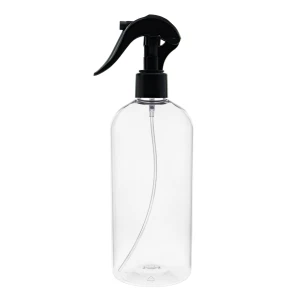 Spryskiwacz rozpylacz 500 ml Butelka PET mini trigger rozpylacz czarny 24/410