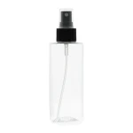 Atomizer 150 ml Butelka PET atomizer czarny ryflowany 24/410