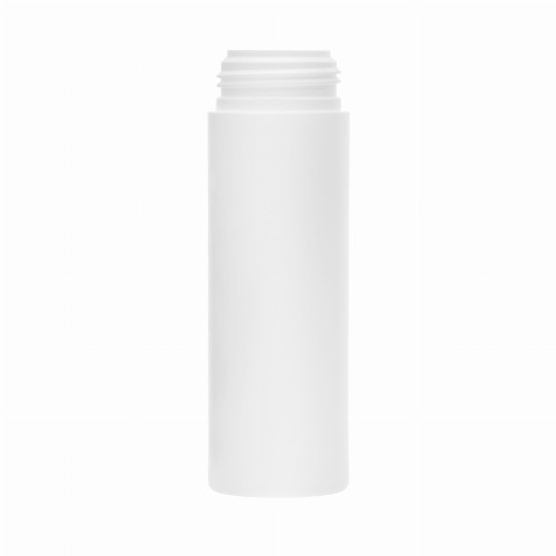 Biała butelka 200 ml, plastikowa, wielokrotnego użytku, wysoka jakość, duża odporność chemiczna, butelka podrożna, minimalistyczny wygląd, dozownik do kosmetyków, 200 ml HDPE 43/400.