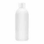 Butelka HDPE 200 ml z nakrętką plastikową białą