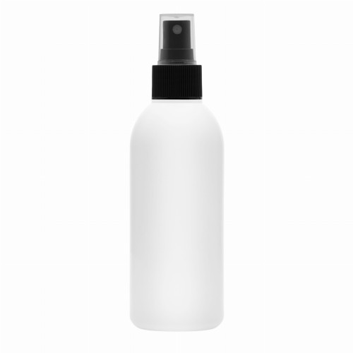 Atomizer 200 ml Butelka HDPE atomizer czarny ryflowany 24/410