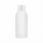 Butelka HDPE 100 ml z nakrętką plastikową białą