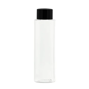 Butelka PET 100 ml z nakrętką plastikową czarną