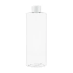 Butelka PET 400 ml z nakrętką plastikową białą 24/410