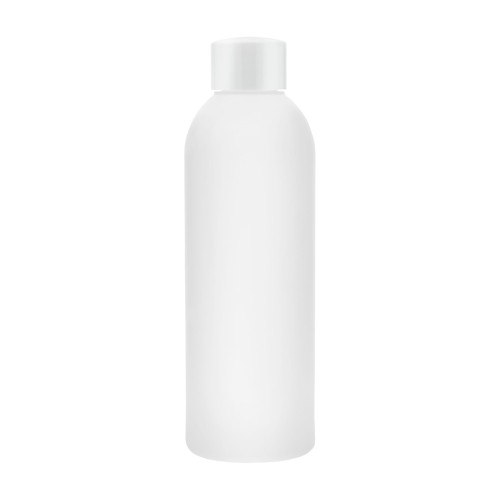 Biała butelka 250 ml HDPE, w zestawie z białą nakrętką, gładką, możliwość wielokrotnego użytku, szczelne zamknięcie, kosmetyki płynne, toniki, płyny miceralne, produkty laboratoryjne, kosmetyki samochodowe, 250 ml HDPE + NAK WH 24/410.