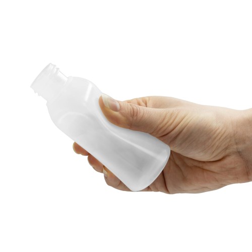 Butelka 100 ml LDPE, lekka butelka, łatwa do ściskania, elastyczne opakowanie, cukiernictwo, polewy, lukry, balsamy do rąk, próbki kosmetyków, żele antybakteryjne, emulsje, 100 ml LDPE 24/410.