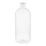 Flip-top 500 ml Butelka PET z zamknięciem typu fliptop biały