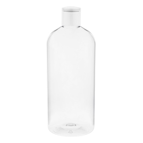 Flip-top 500 ml Butelka PET z zamknięciem typu fliptop biały