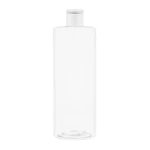 Flip-top 400 ml Butelka PET z zamknięciem typu fliptop biały