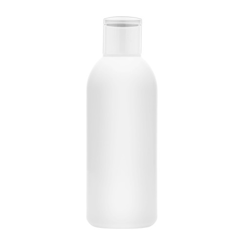 Biała butelka HDPE 200 ml z białym zamknięciem flip-top 24/410. Opakowanie kosmetyczne do szamponów, odżywek, balsamów, emulsji, mydeł w płynie, gliceryny i preparatów pielęgnacyjnych. Butelka odpowiednia do etykietowania.