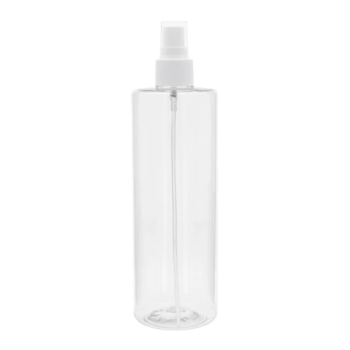 Atomizer 300 ml Butelka PET atomizer biały ryflowany 24/410