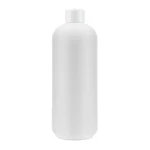 Butelka HDPE 500 ml z nakrętką białą 24/410