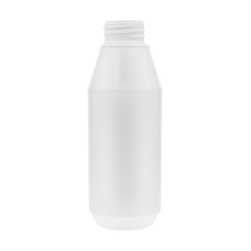 Biała butelka PE 250 ml fi33 o kształcie VT, wysokości 153 mm i szerokości 55 mm. Elastyczna butelka do ściskania i dozowania olejów, lekkich smarów, chemii technicznej, preparatów warsztatowych, detailingowych i DIY.