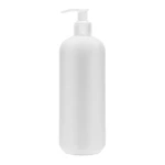 Dozownik 500 ml biała butelka  HDPE pompka biała 24/410