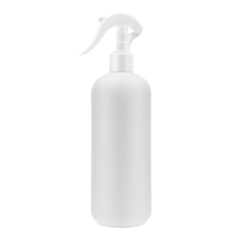 Spryskiwacz rozpylacz 500 ml Butelka HDPE mini trigger biały 24/410