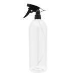 Spryskiwacz chemiczny czarny 1000 ml Butelka PET trigger rozpylacz 28/410