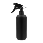 Spryskiwacz chemiczny czarny 500 ml Butelka czarna HDPE trigger rozpylacz 28/410
