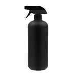 Spryskiwacz rozpylacz czarny 500 ml Butelka czarna HDPE trigger 28/410