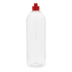 Flip-top 1000 ml Butelka PET z zamknięciem typu fliptop czerwony 28/410