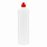 Flip-top 1000 ml Butelka HDPE mleczna z zamknięciem typu fliptop czerwony 28/410