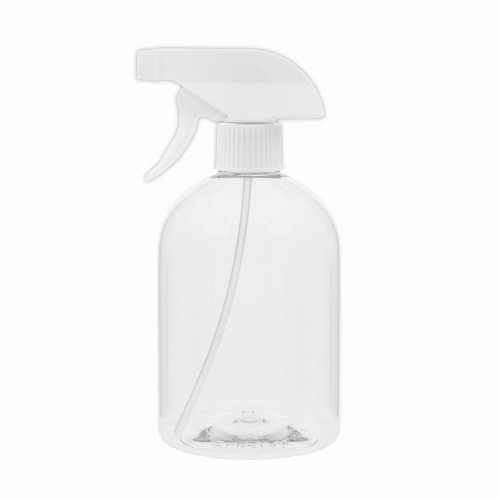Spryskiwacz rozpylacz biały 500 ml Butelka PET trigger 28/410