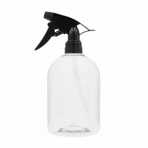 Spryskiwacz chemiczny czarny 500 ml Butelka PET trigger rozpylacz 28/410