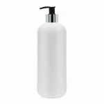 Dozownik 500 ml Butelka biała HDPE pompka srebrna 28/410
