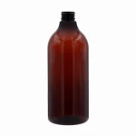 Butelka 750 ml PET 28/410 z wydłużoną szyjką brązowa