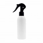 Spryskiwacz rozpylacz 150 ml Butelka HDPE mini trigger rozpylacz czarny 24/410