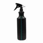 Spryskiwacz chemiczny czarny 1000 ml Butelka czarna HDPE trigger rozpylacz28/410