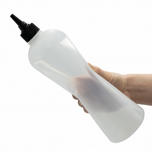 Butelka elastyczna LDPE 1000 ml z aplikatorem Dzióbek Aplikator