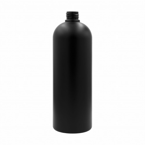 Butelka czarna 1000 ml HDPE 28/410