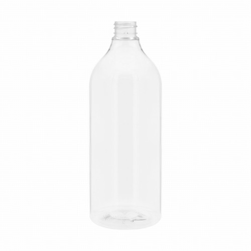 Butelka 1000 ml PET 28/410 z wydłużoną szyjką bezbarwna