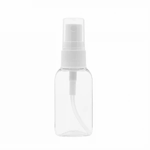 Atomizer 30 ml Butelka owalna PET atomizer biały ryflowany 20/410