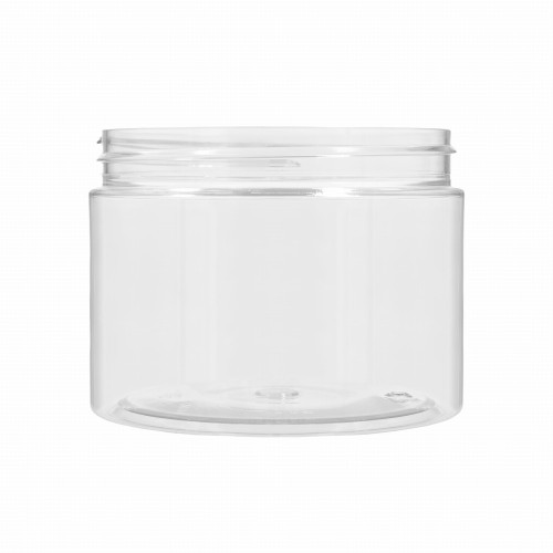 Transparentny słoik PET 500 ml, pojemnik plastikowy na żywność, gwint 100/400, 500 PETSC 100/400.