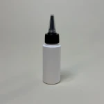 Butelka 50 ml cylindryczna HDPE z aplikatorem Dzióbek Aplikator 