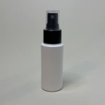 Atomizer 50 ml butelka cylindryczna HDPE atomizer czarny gładki 24/410