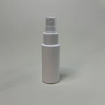 Atomizer 50 ml buteka cylindryczna HDPE atomizer biały gładki 24/410