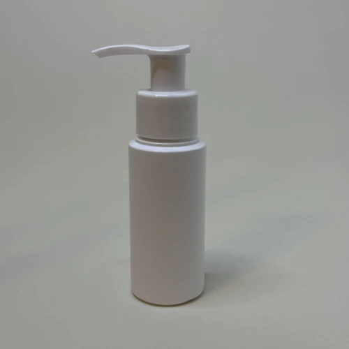 Dozownik 50 ml Butelka cylindryczna HDPE pompka biała 24/410