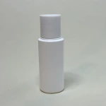 50 ml cylindryczna HDPE CRWH Disc-Top nakrętka 24/410 biała wygodny disctop PP