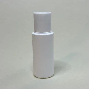 50 ml cylindryczna HDPE CRWH Disc-Top nakrętka 24/410 biała wygodny disctop PP