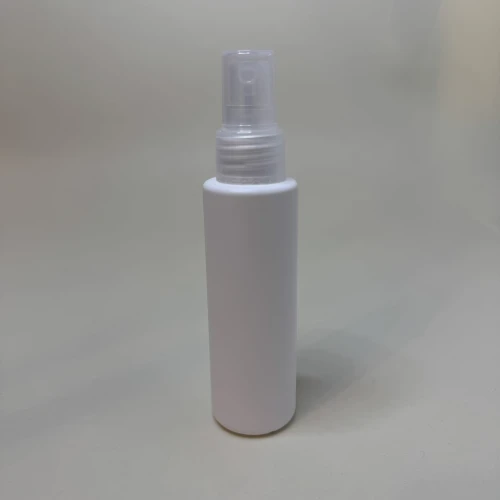 Atomizer 100 ml cylindryczna HDPE atomizer transparentny gładki 24/410