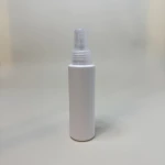 Atomizer 100 ml cylindryczna HDPE atomizer transparentny ryflowany 24/410